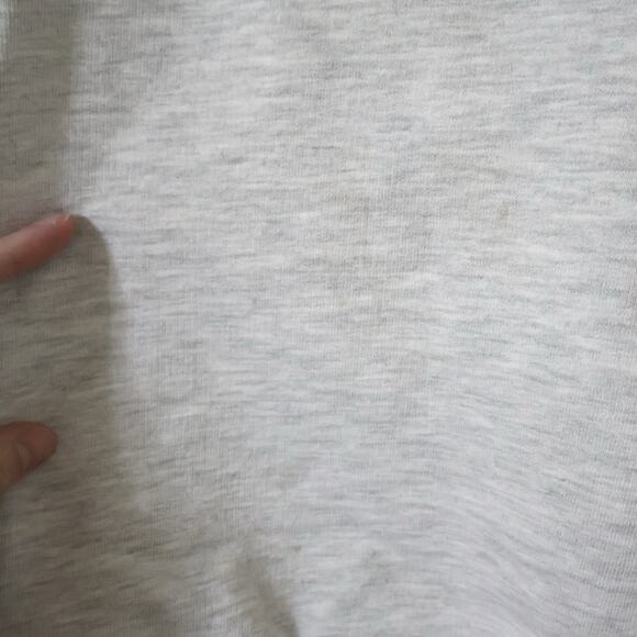 Vintage Only Cotton Purdue Spellout Gray Crewneck Sweatshirt XL College Preppy - Picture 4 of 10